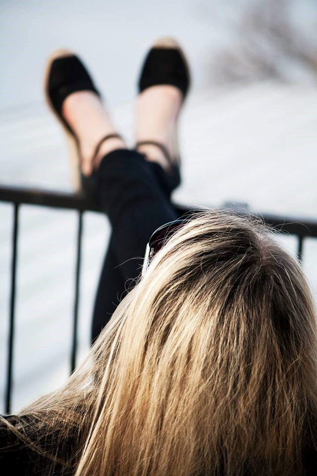 hangingaroundpics - a traveler pausing between journeys